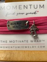 Run Wild Run Free with Silver Palmtree Charm