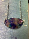 One of a Kind Mosaic Pendant Necklace