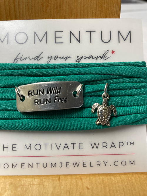 Run Wild Run Free with Turtle charm