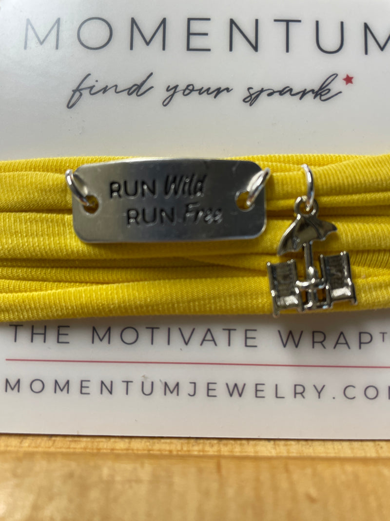 Run Wild Run Free with Beachchair charm