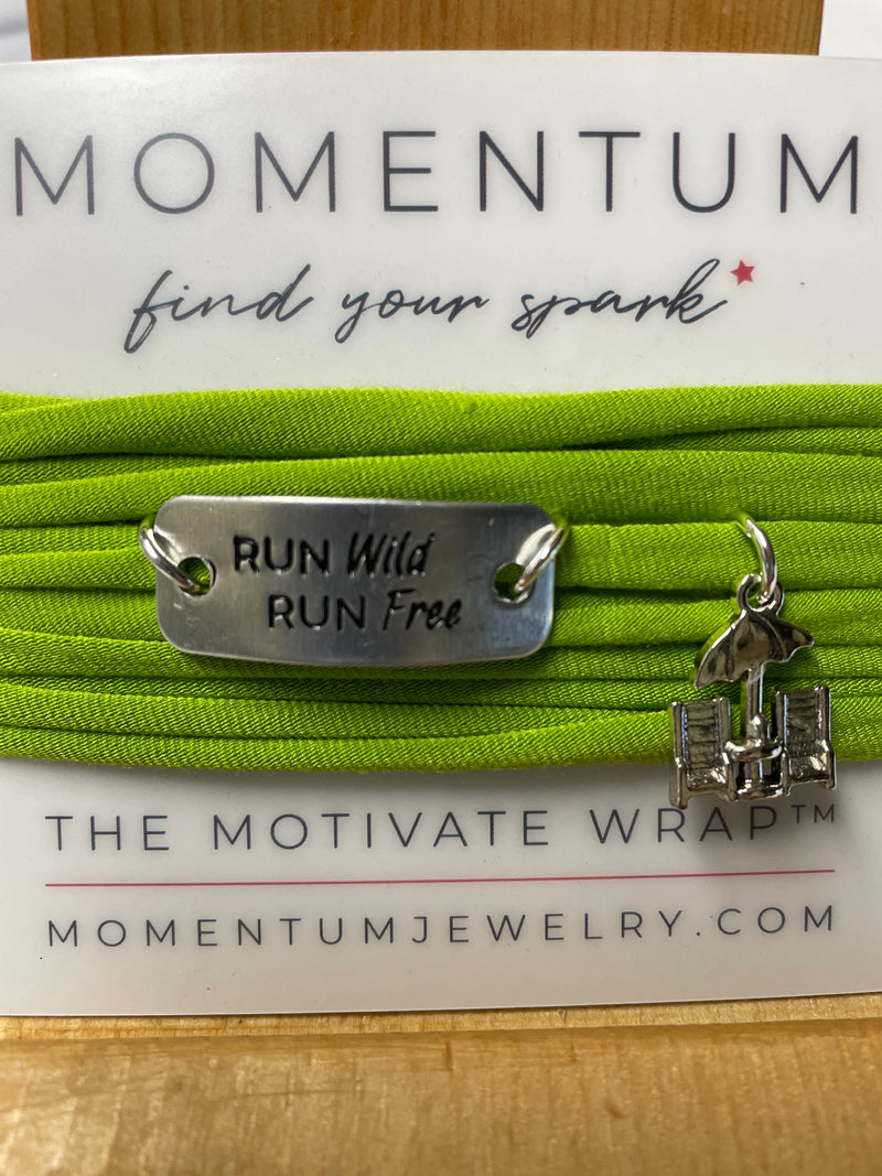 Run Wild Run Free with Beachchair charm