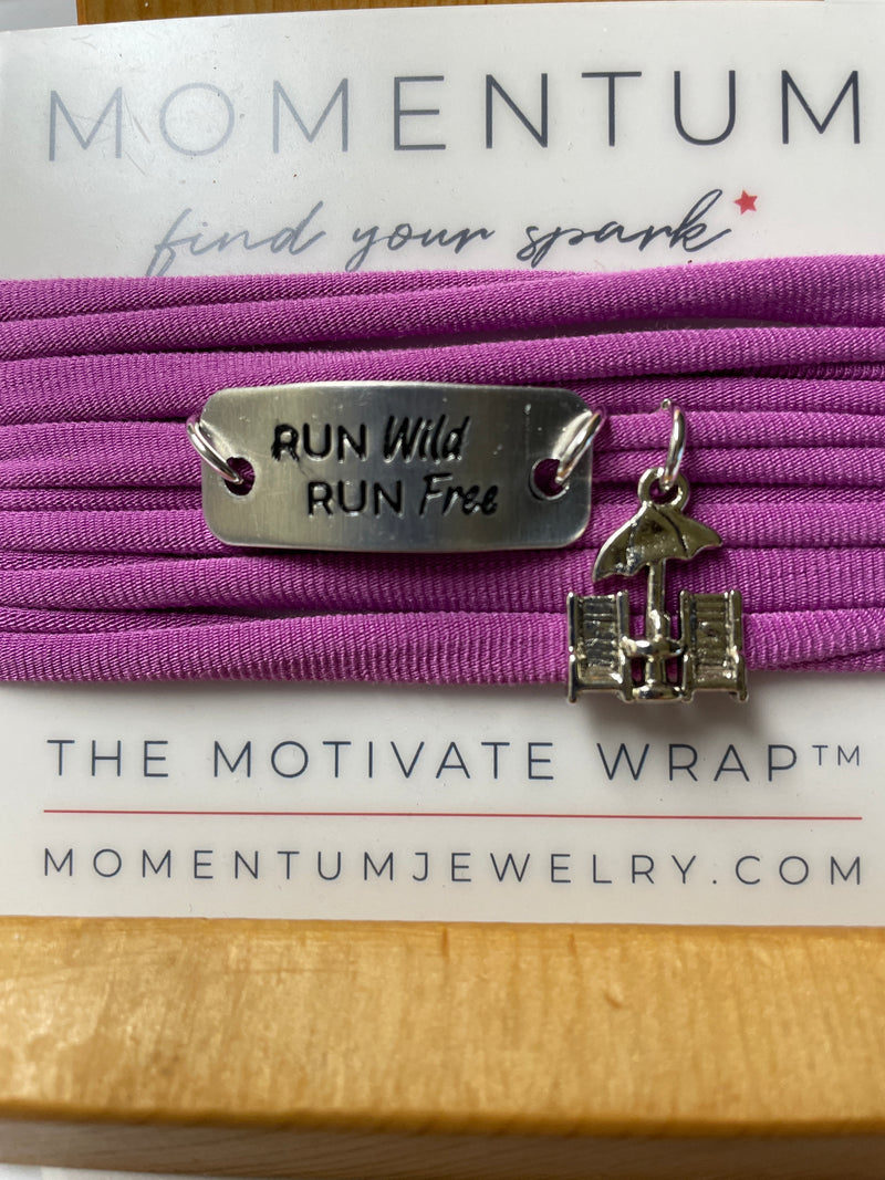 Run Wild Run Free with Beachchair charm