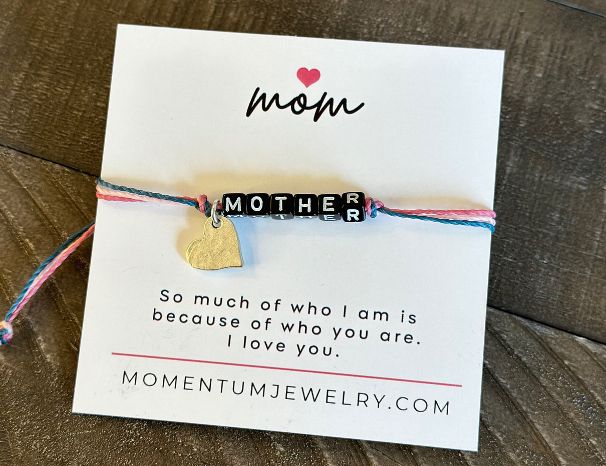 Mother with Heart Charm mini SPARK Bracelet
