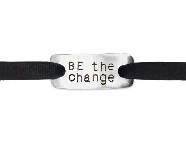 Be The Change Foot Note