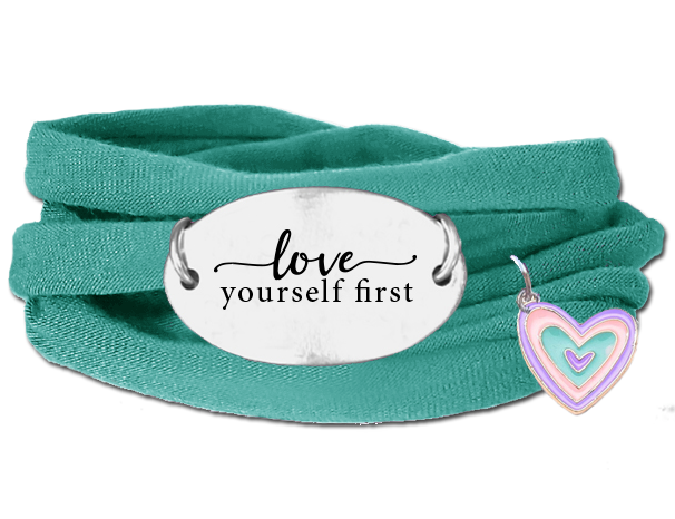 Love Yourself First (with Heart Charm)