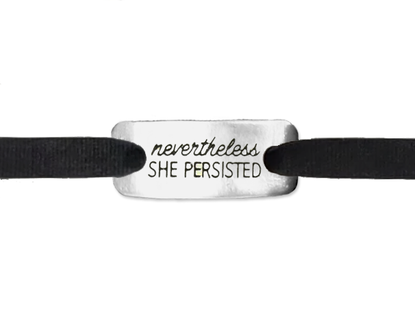 Nevertheless She Persisted Foot Note